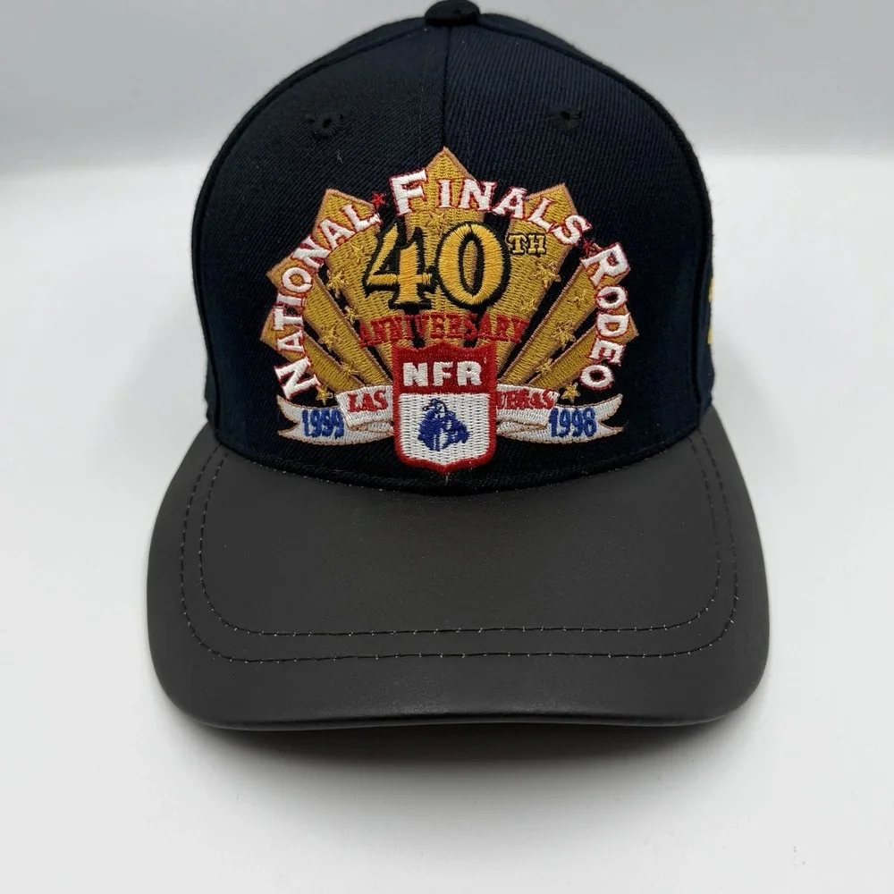 NATIONAL FINALS RODEO LIMITED ED. LAS VEGAS 1998 HAT 40th Anniversary NFR /1040